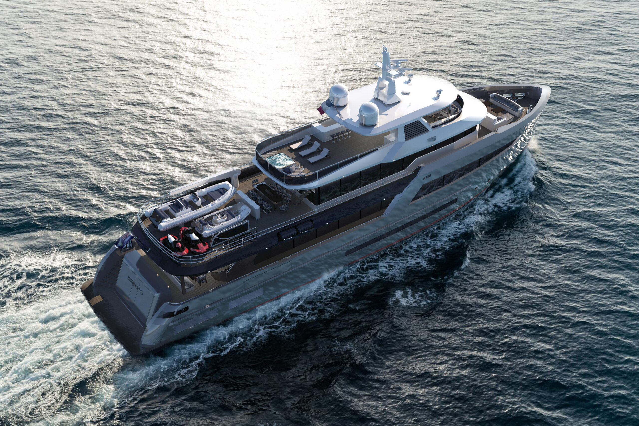 luxury trawler yachts