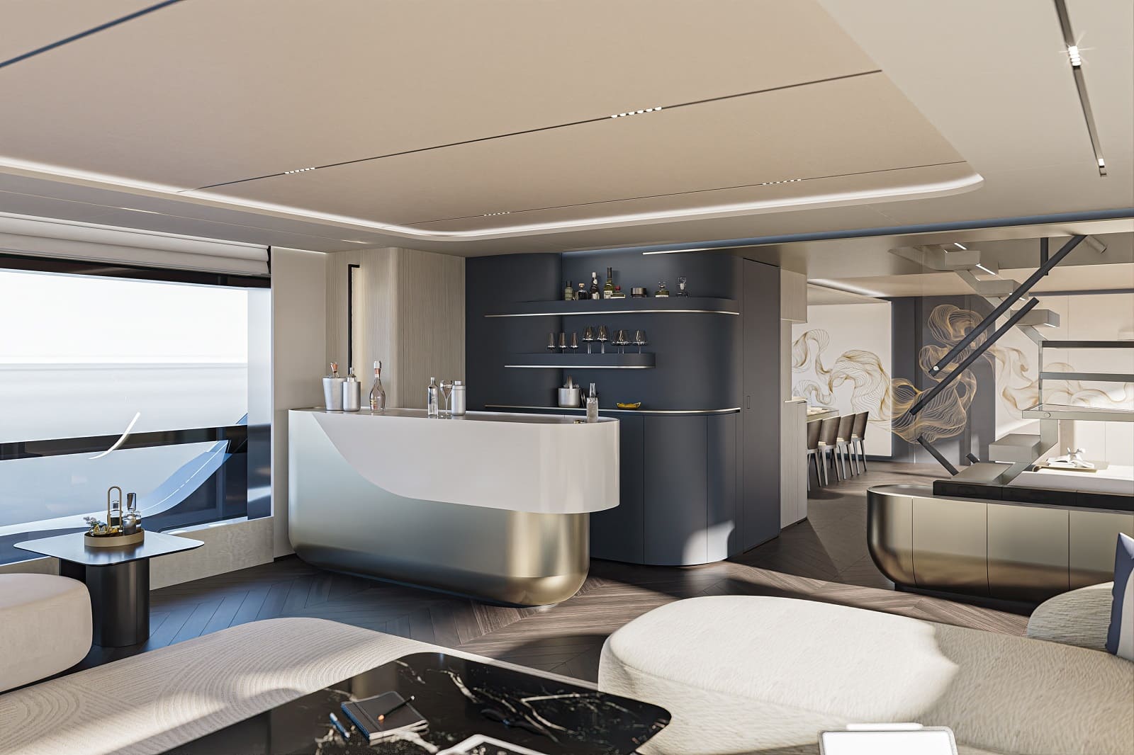 B120 Explorer superyacht: A Stunning Collaboration by Phathom Studio and Bering Yachts