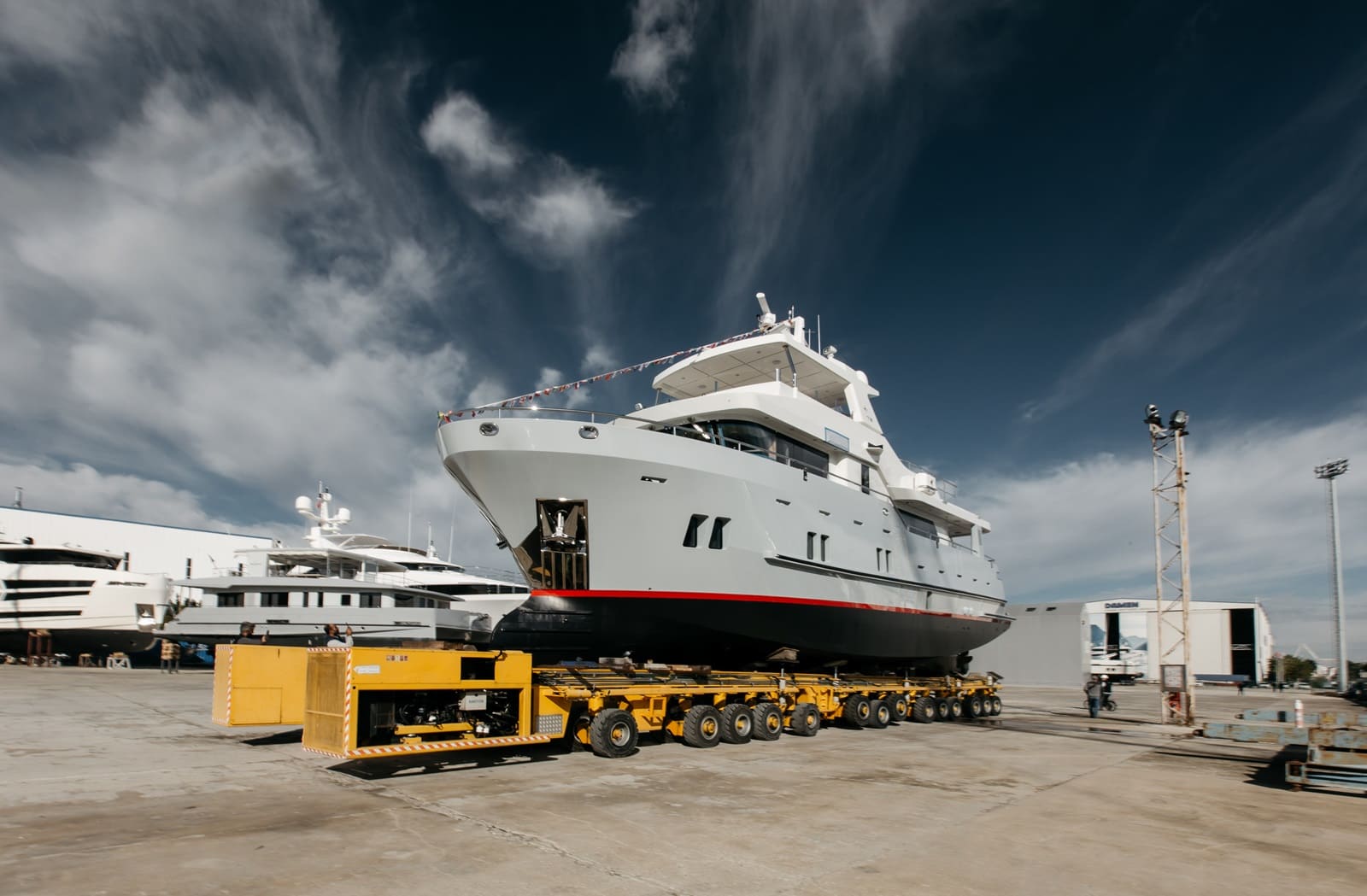 Launched! A new B72 yacht is ready to set sail