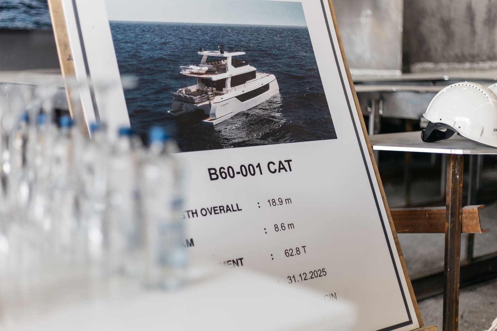 Bering Yachts has laid the keel for B60 CAT – its first catamaran