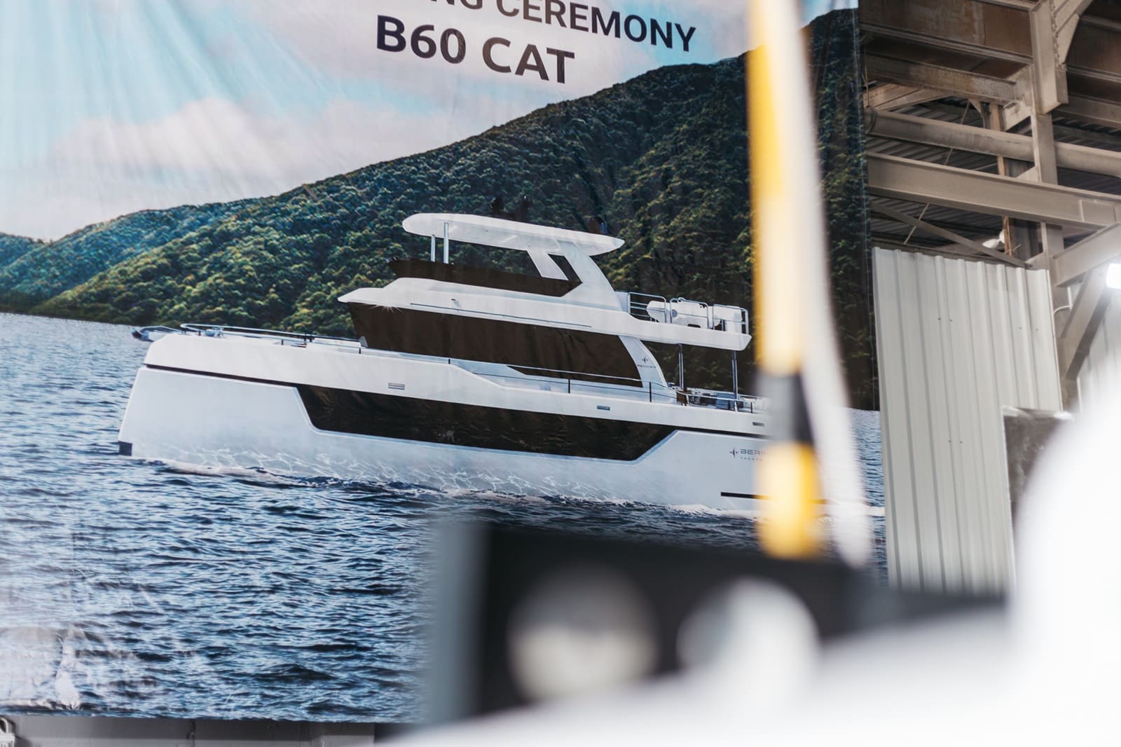 Bering Yachts has laid the keel for B60 CAT – its first catamaran