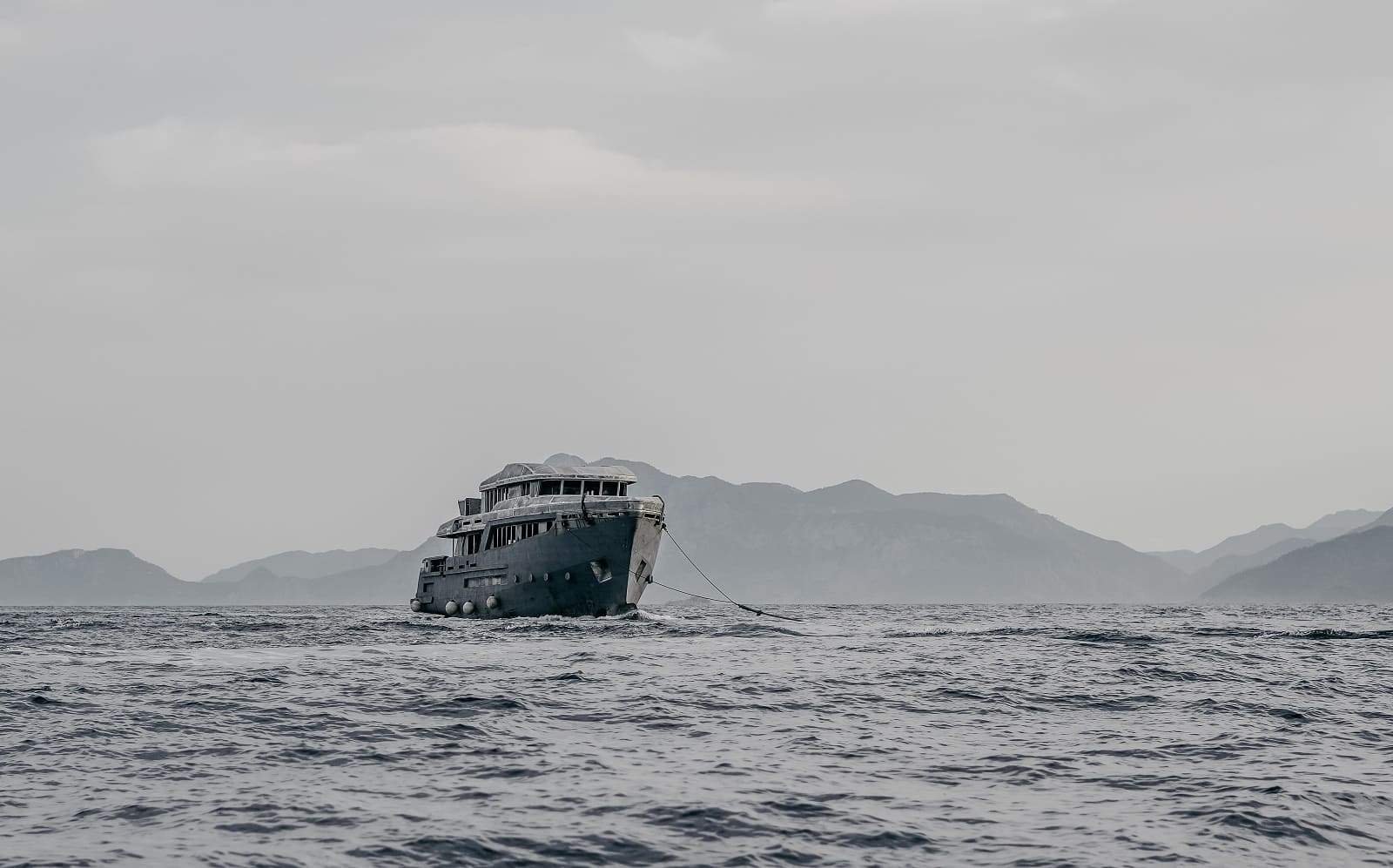 Bering 125: the hull arrived in Antalya