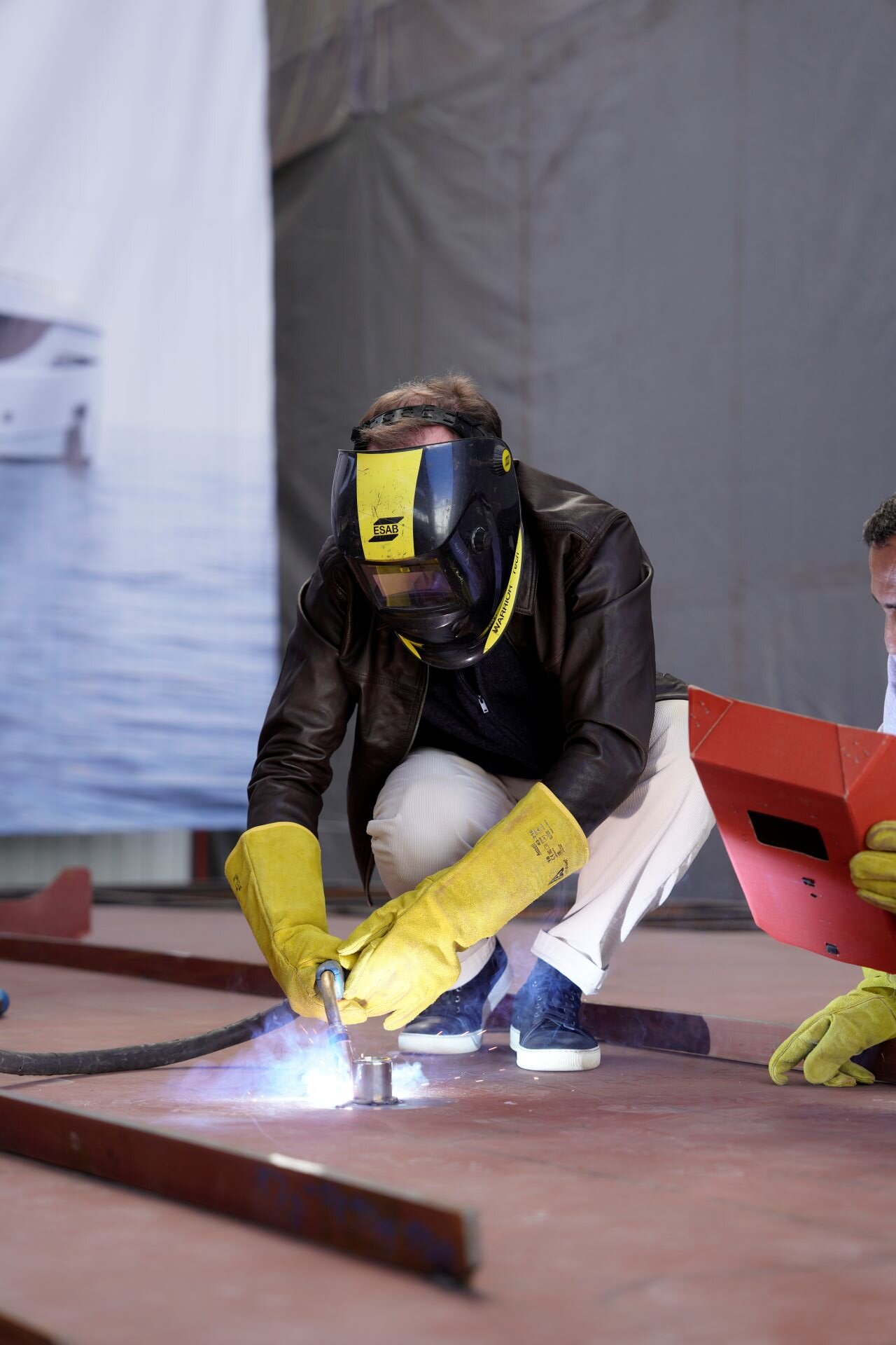 Bering 165 Superyacht Construction Begins with Keel Laying Ceremony