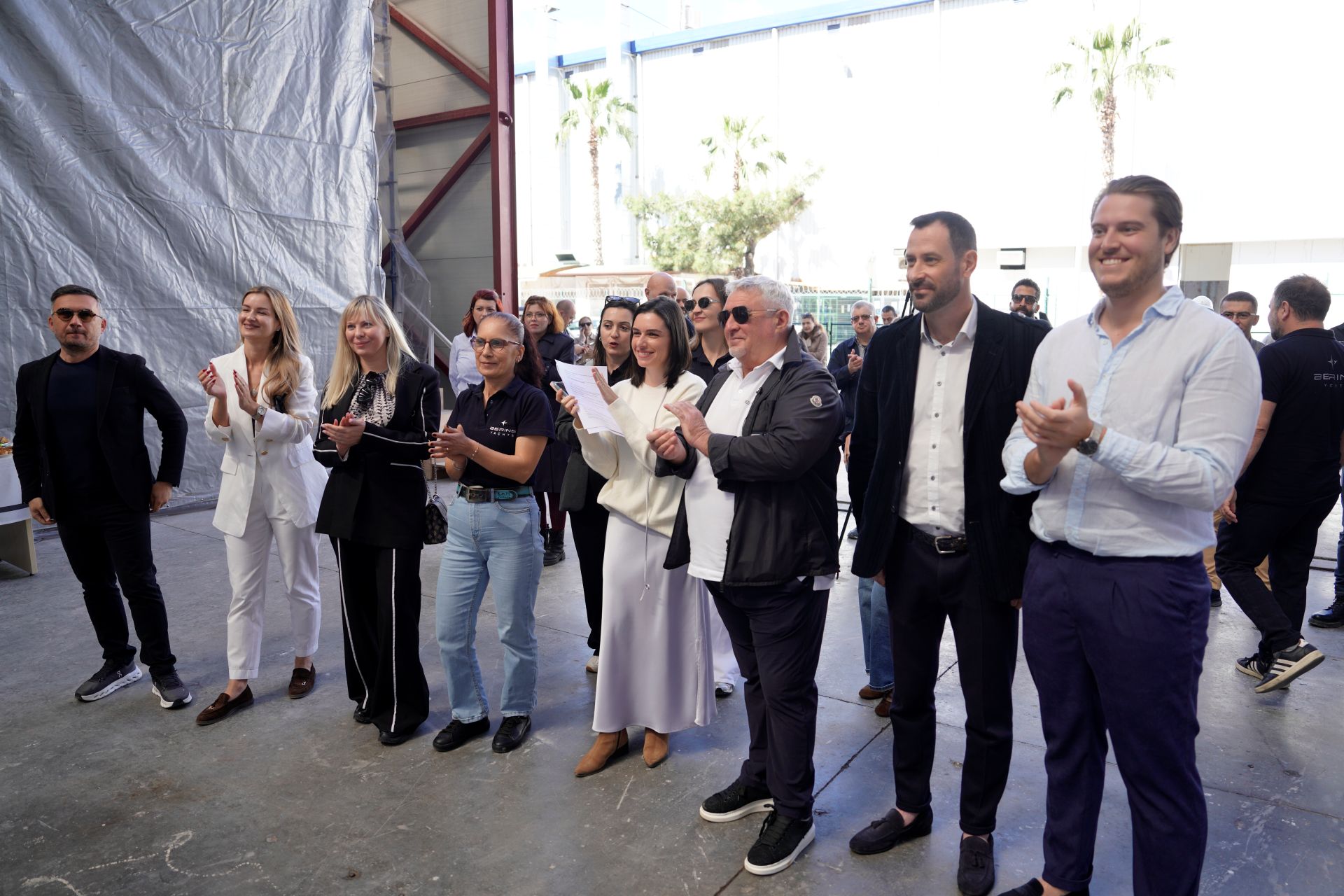 Bering 165 Superyacht Construction Begins with Keel Laying Ceremony