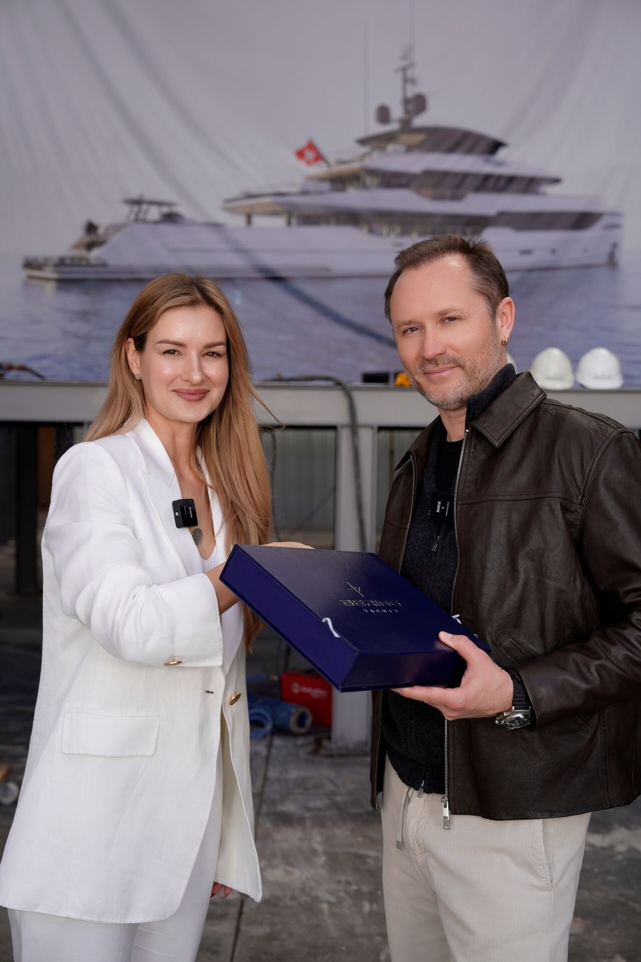 Bering 165 Superyacht Construction Begins with Keel Laying Ceremony