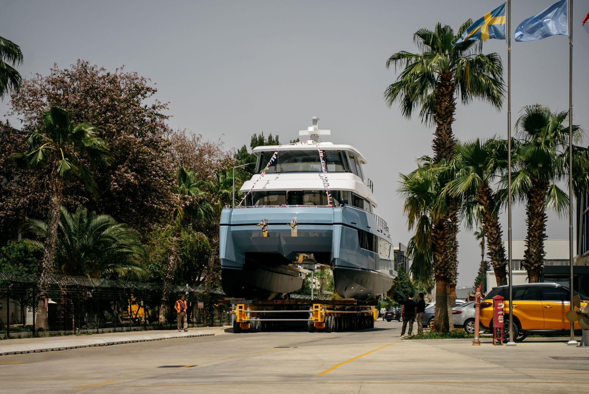 Bering Explorer Catamaran BC60 First Hull Successfully Launched