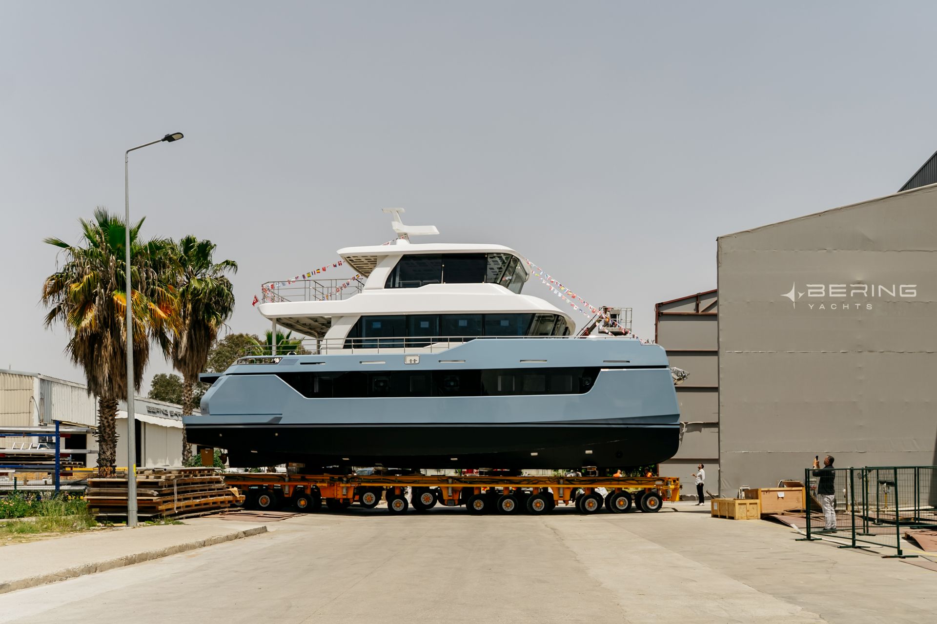 Bering Explorer Catamaran BC60 First Hull Successfully Launched