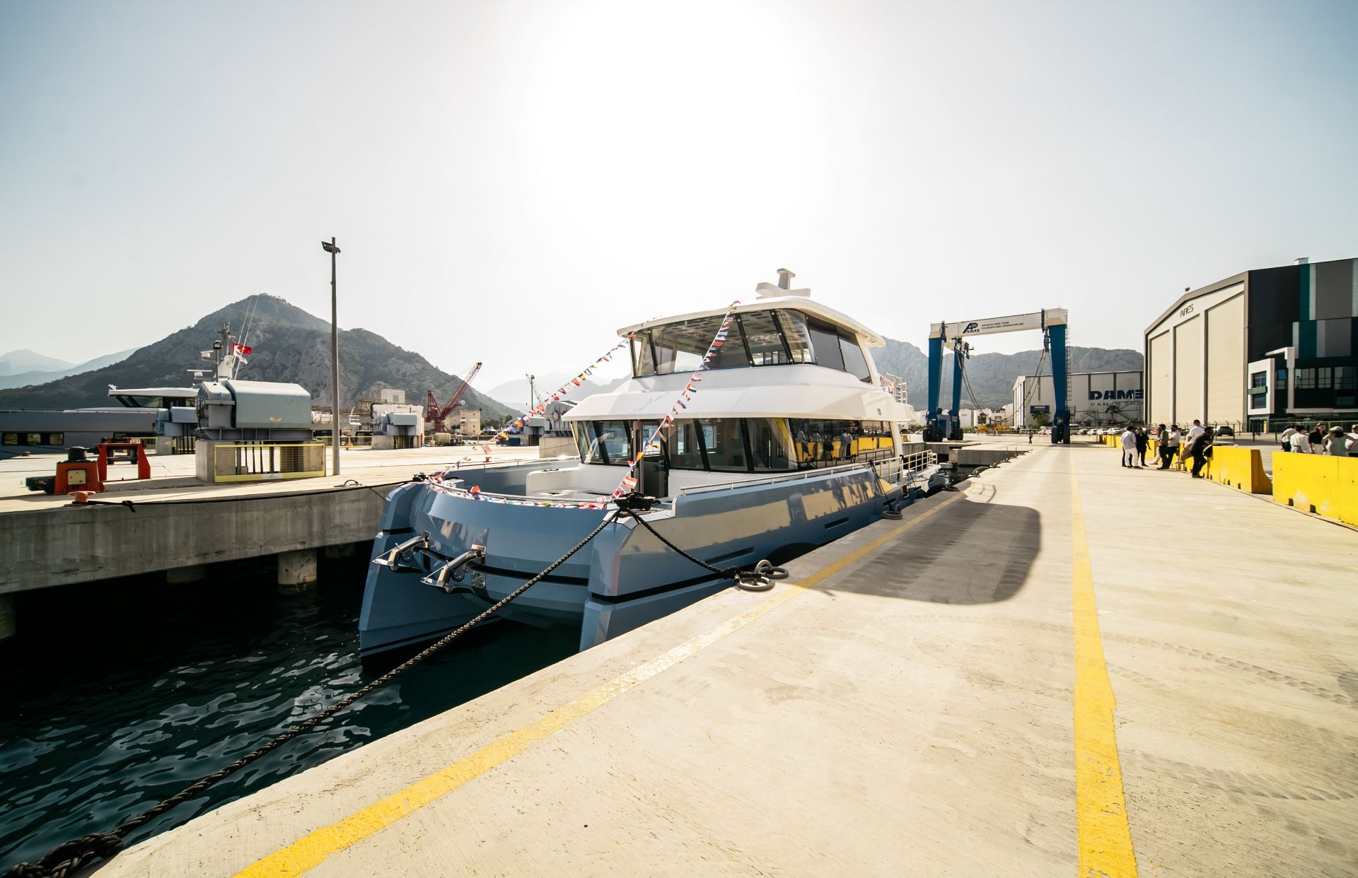 Bering Explorer Catamaran BC60 First Hull Successfully Launched
