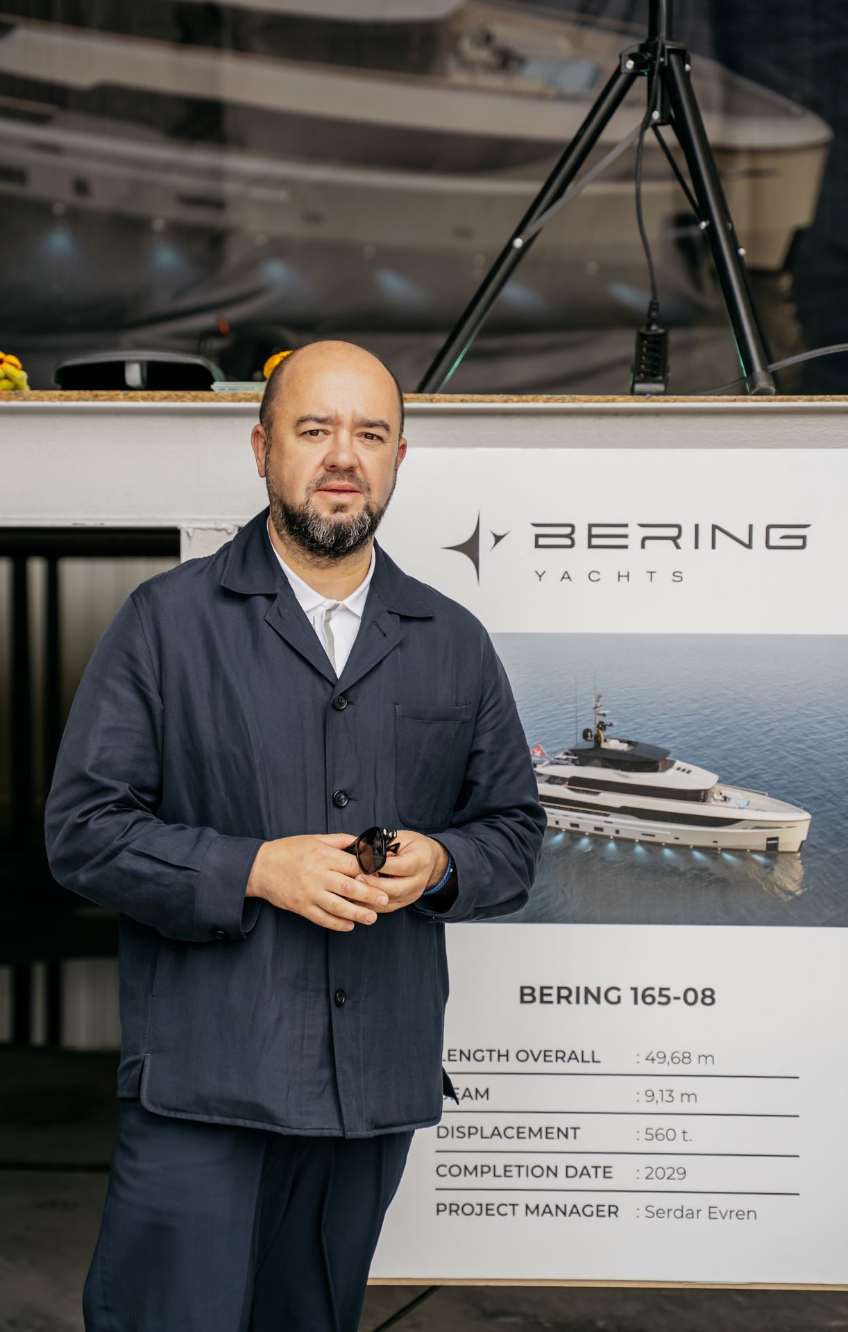 Keel Laid for Second Hull of Flagship Bering 165