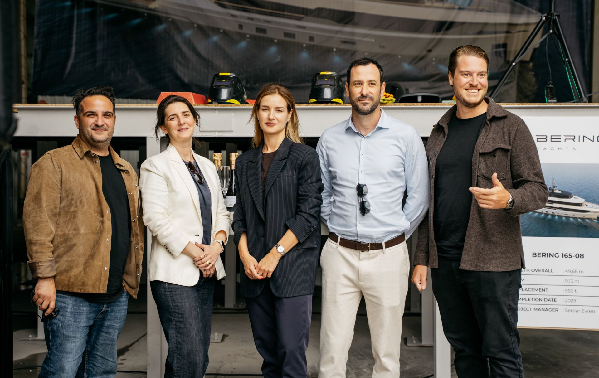 Keel Laid for Second Hull of Flagship Bering 165