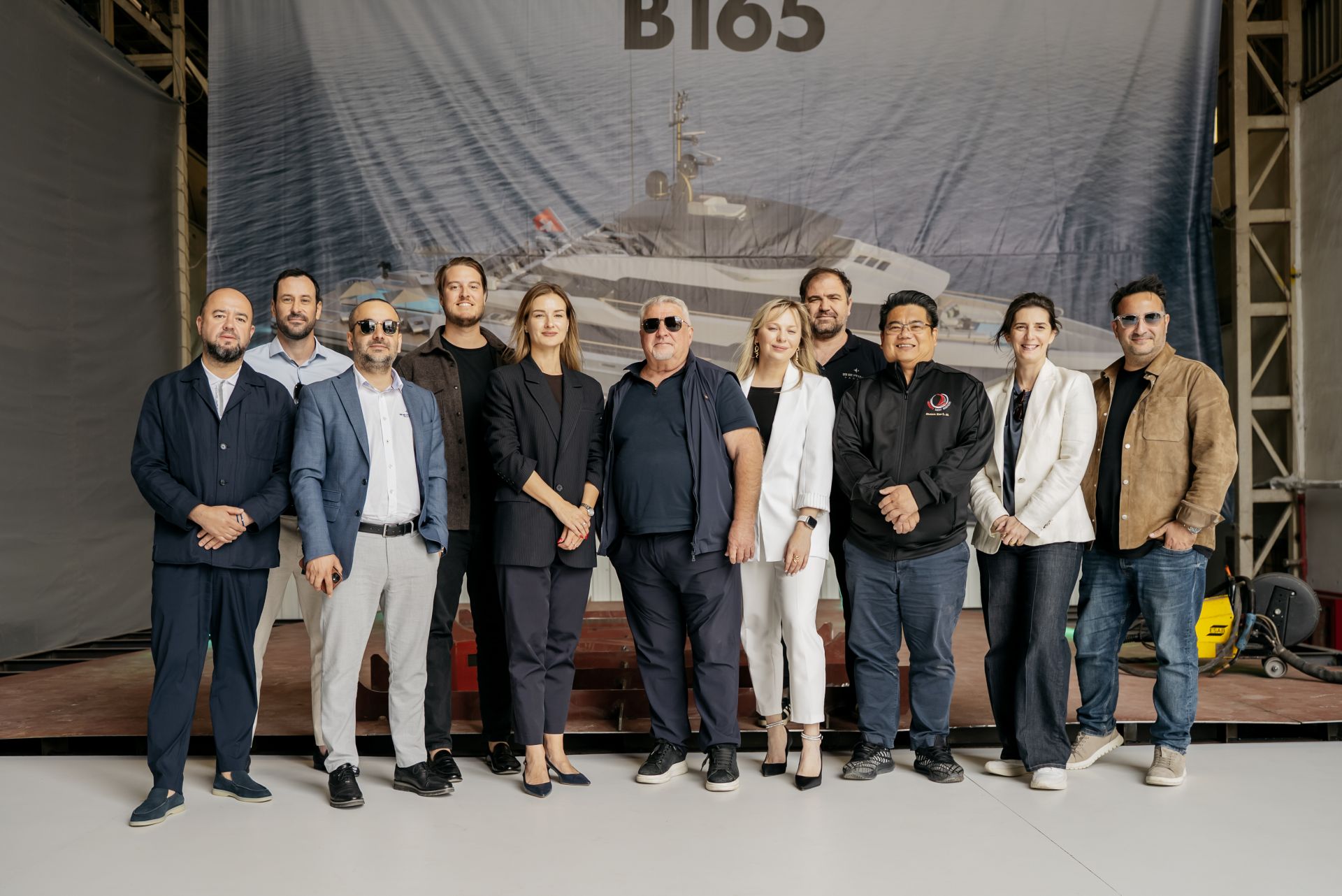 Keel Laid for Second Hull of Flagship Bering 165