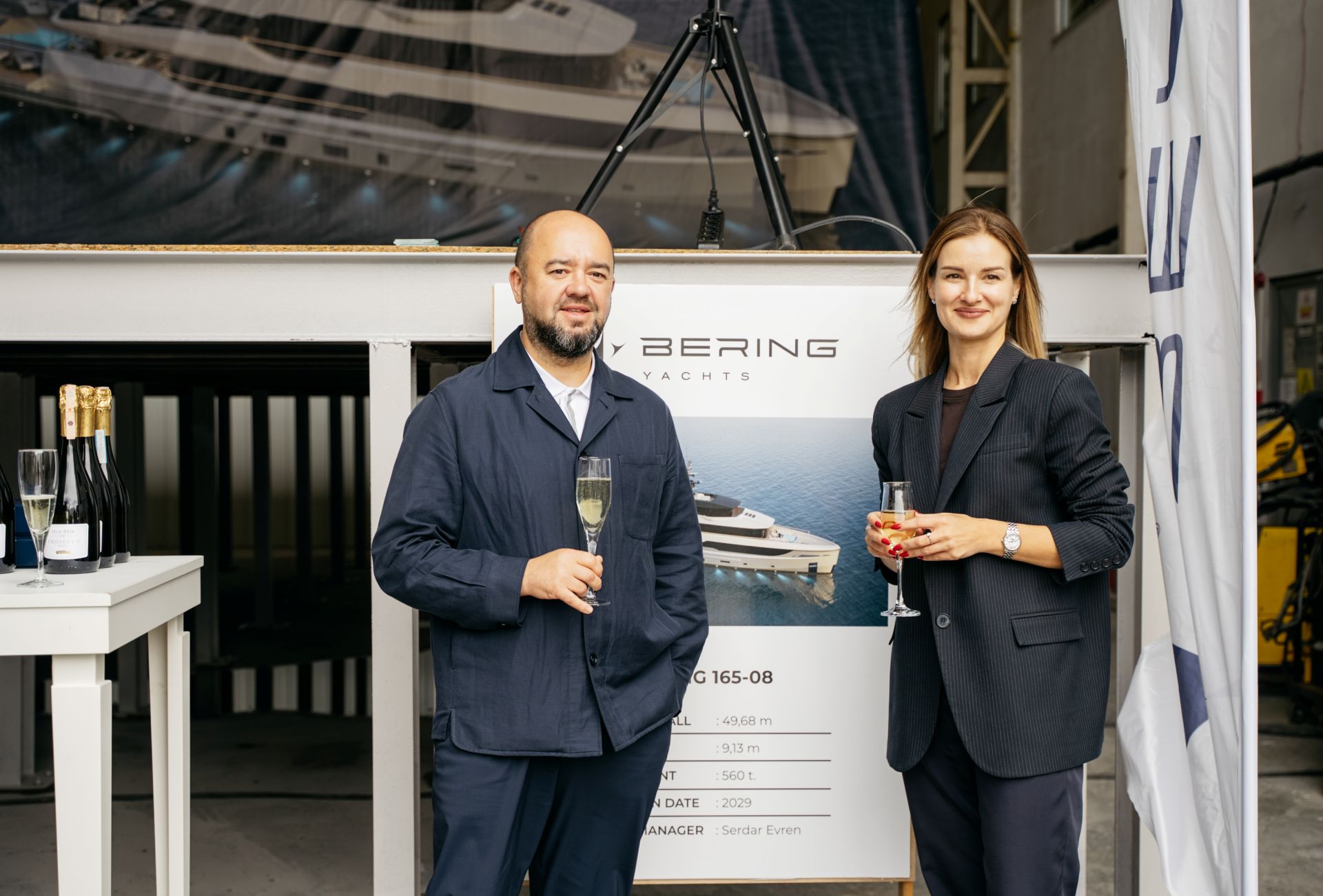Keel Laid for Second Hull of Flagship Bering 165